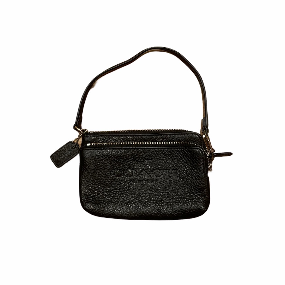 Genuine Coach Leather Wristlet